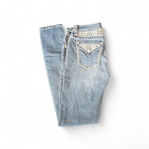 Miss Me Dark Blue Skinny Jeans